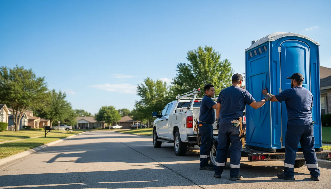 Portable Toilet Rental in Chidester, AR near me